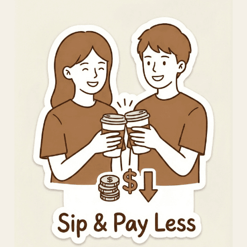 Sip & Pay Less